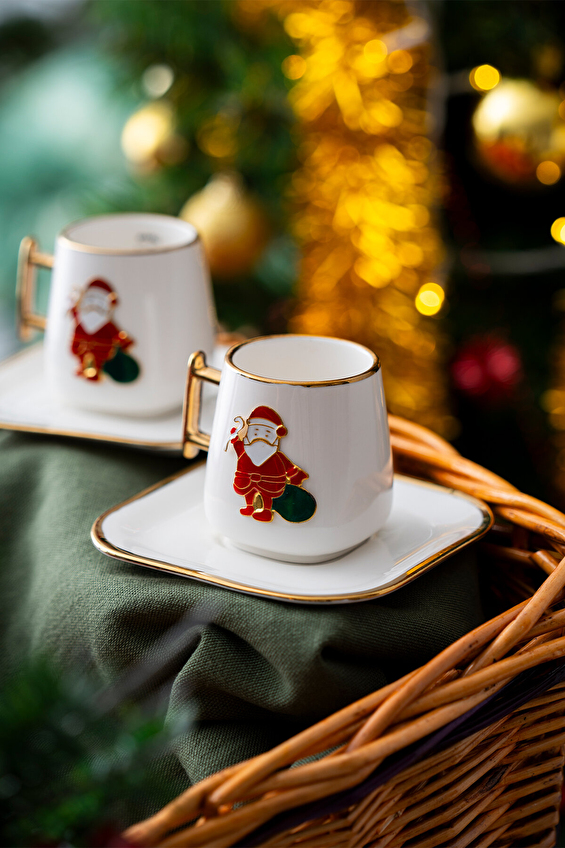 Acar Leone 2'li Kahve Fincan Takımı 110cc 06595 Acar Leone 2'li Kahve Fincan Takımı 110cc 06595