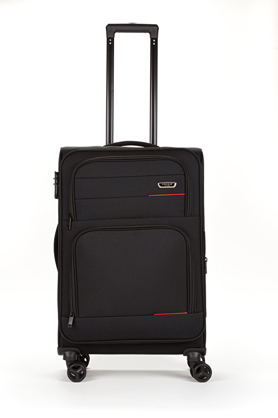 Fossil 65CM Orta Boy Kumaş Valiz 013 Siyah Fossil 65CM Orta Boy Kumaş Valiz 013 Siyah