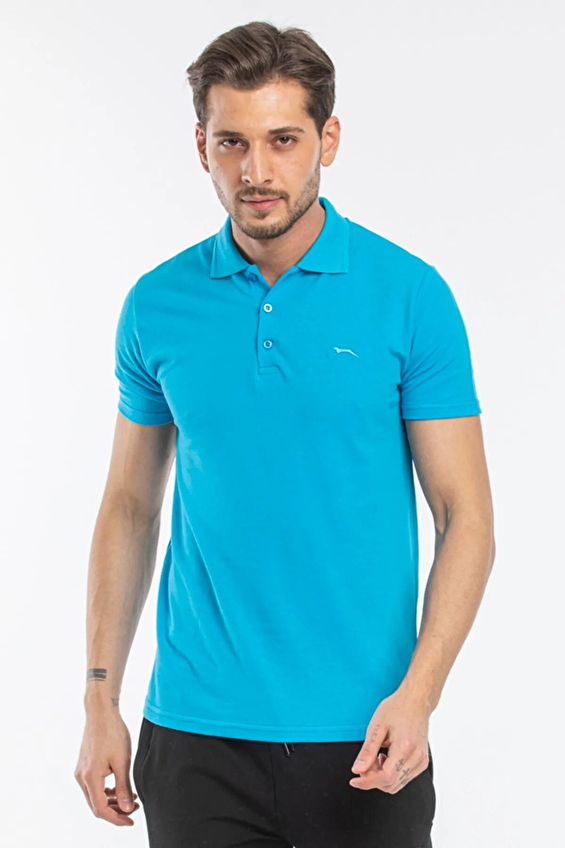 Slazenger Erkek Tişört SOHO Turkuaz Slazenger Erkek Tişört SOHO Turkuaz