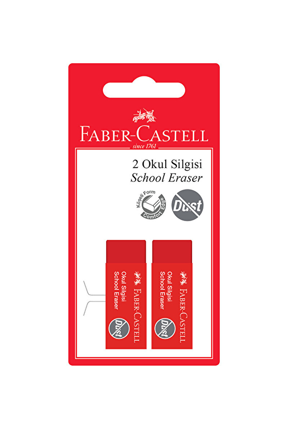 Faber Castell 2'li Okul Silgisi