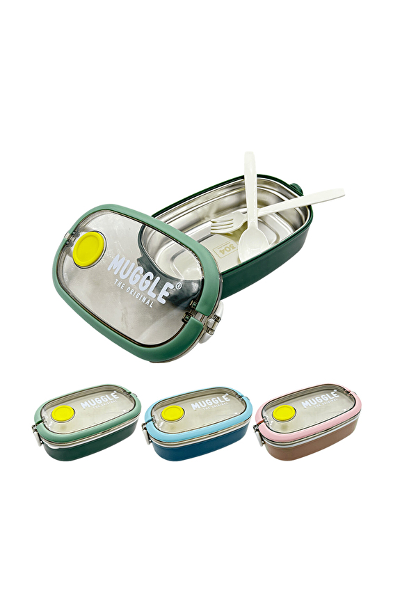 Muggle Paslanmaz Çelik Yemek Kabı 750 cc MS-06