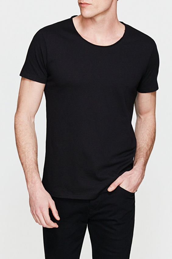 Mavi Erkek Tişört M064019 20933 Siyah Mavi Erkek Tişört M064019 20933 Siyah