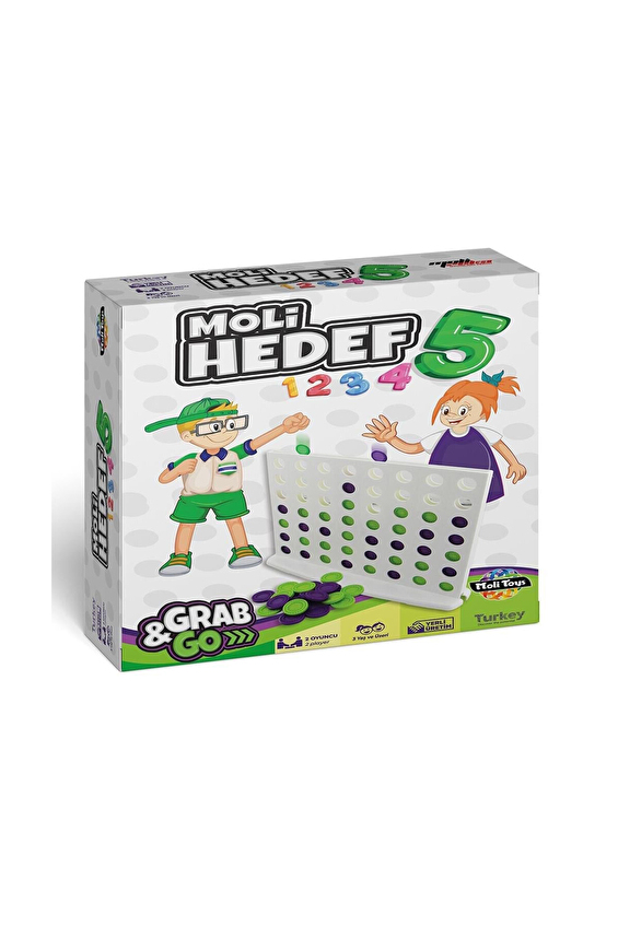 Moli Toys Hedef 5 Akıl Mantık Zeka ve Strateji Oyunu