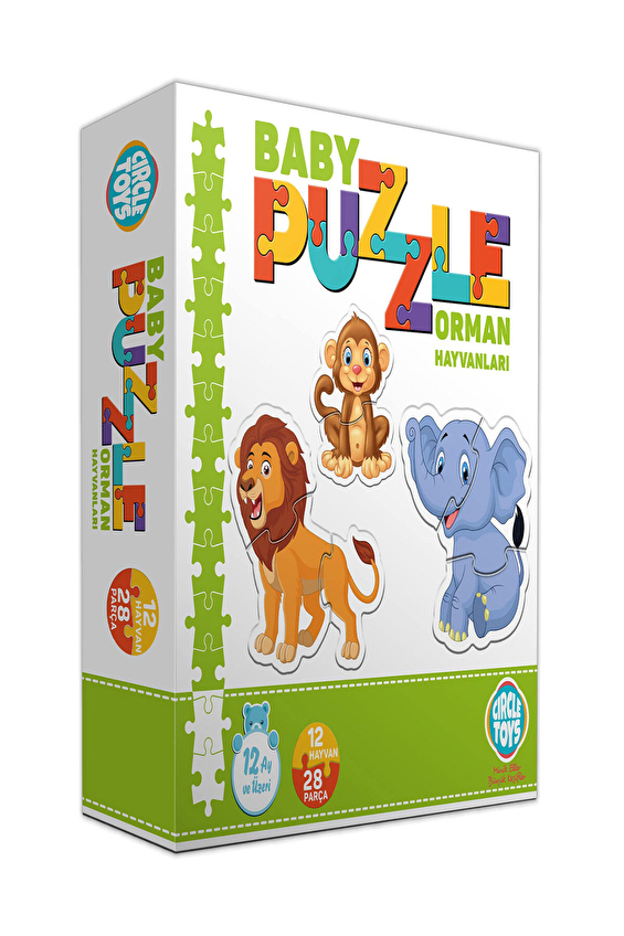 Baby Puzzle Orman Hayvanları CRCL021 Baby Puzzle Orman Hayvanları CRCL021