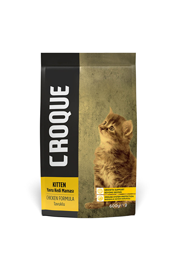 Croque Yavru Kedi Kuru Mama Tavuk Etli