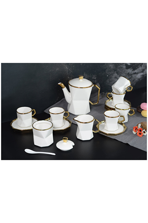 Paçi Porselen Çay Seti 18 Parça