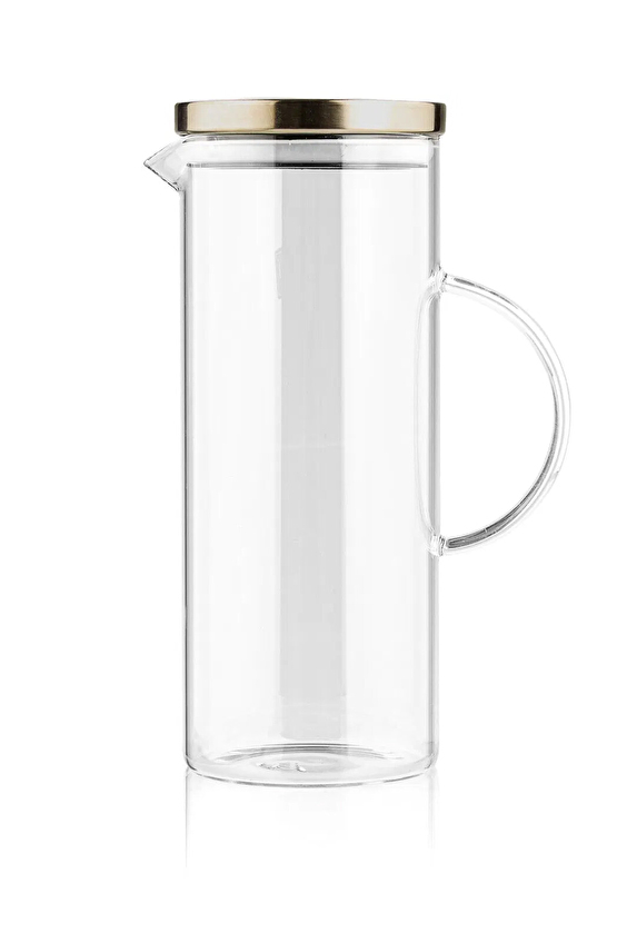 Paçi Alisa Metal Kapaklı Cam Sürahi 1500 ml Paçi Alisa Metal Kapaklı Cam Sürahi 1500 ml