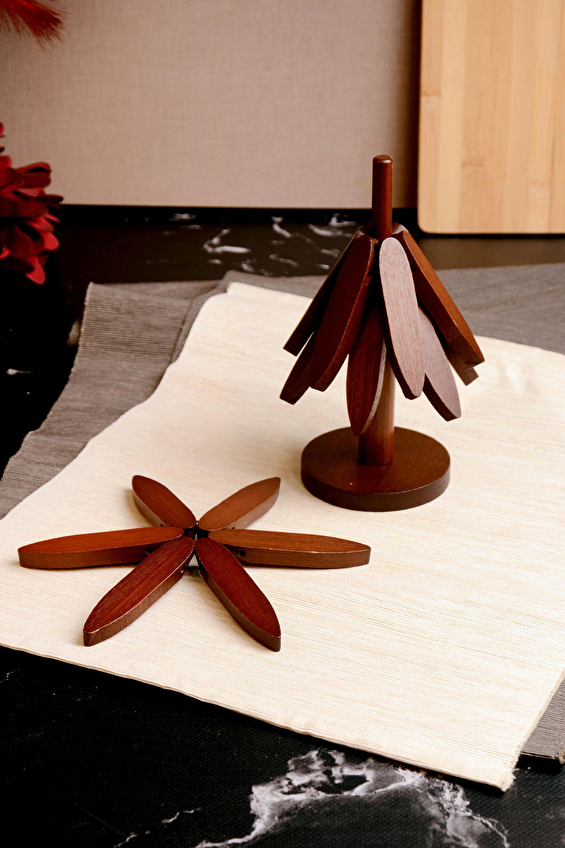 Paçi Bambu Bardak Tabak Altı Paçi Bambu Bardak Tabak Altı