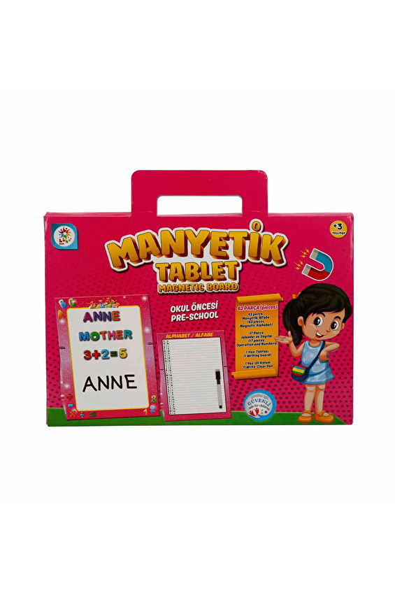Manyetik Board Kız 60 Parça Manyetik Board Kız 60 Parça