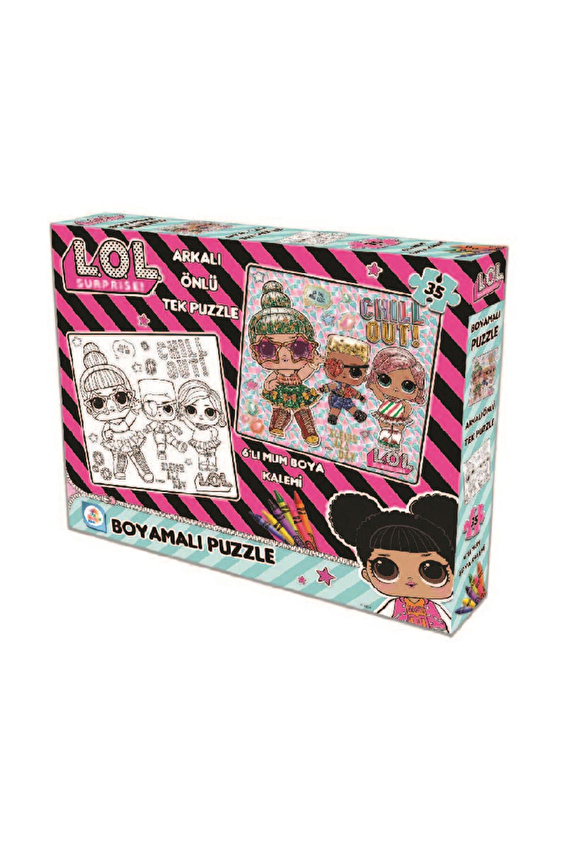 LOL Boyamalı Puzzle