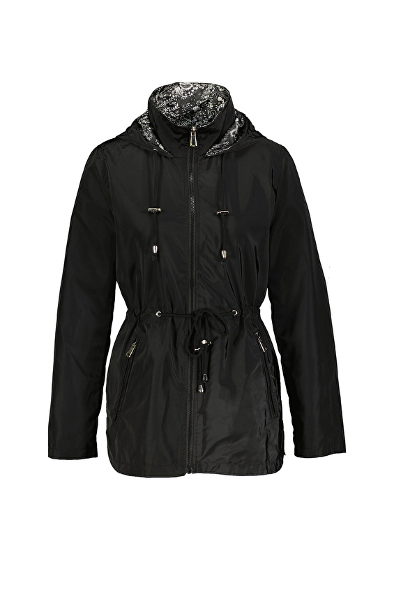 Robin Kadın Trençkot D87117 Siyah Robin Kadın Trençkot D87117 Siyah