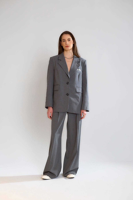 Robin Kadın Takım D80185 Gri Robin Kadın Takım D80185 Gri