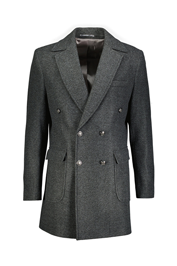 Diandor Regular Fit Erkek Kaban 2229203 Gri Diandor Regular Fit Erkek Kaban 2229203 Gri