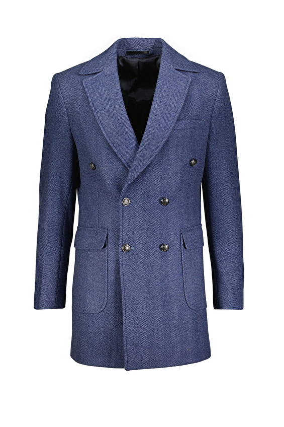 Diandor Regular Fit Erkek Kaban 2229203 Mavi Diandor Regular Fit Erkek Kaban 2229203 Mavi