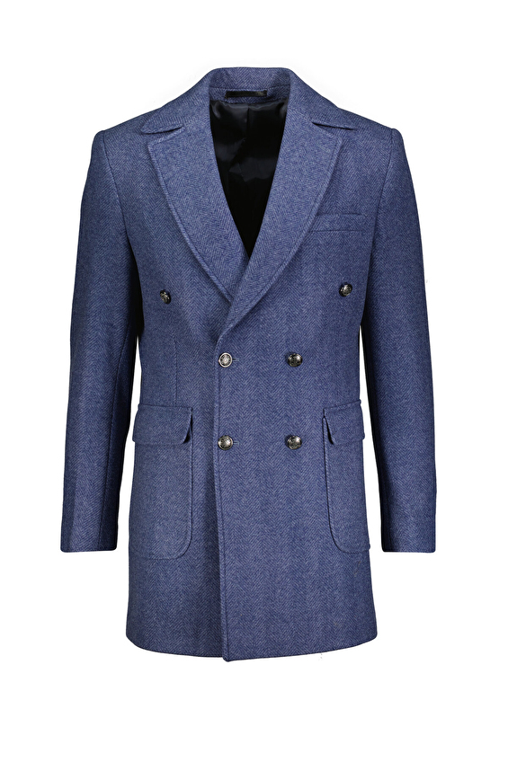 Diandor Regular Fit Erkek Kaban 2229203 Mavi Diandor Regular Fit Erkek Kaban 2229203 Mavi