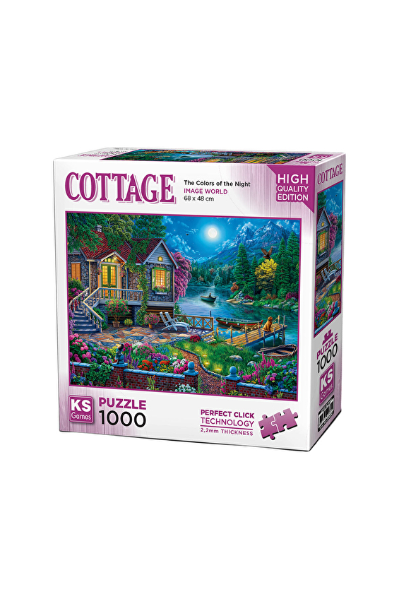 KS Puzzle The Colors of the Night 1000 Parça KS Puzzle The Colors of the Night 1000 Parça