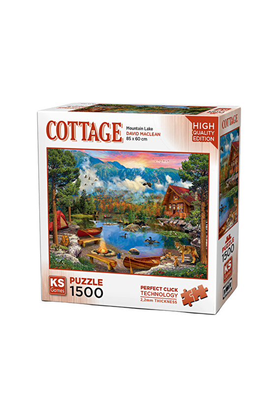 KS Puzzle Dağ Gölü 1500 Parça KS Puzzle Dağ Gölü 1500 Parça