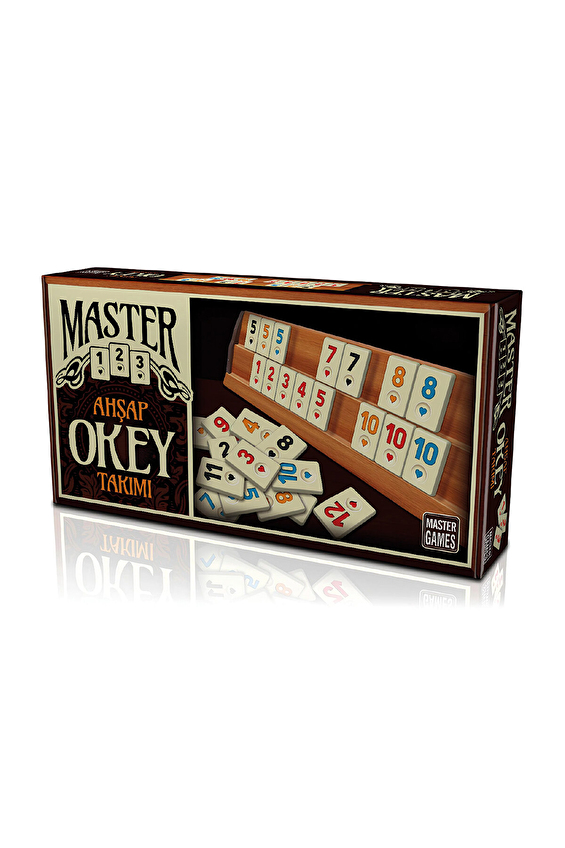 KS Master Elegance Ahşap Okey Takımı