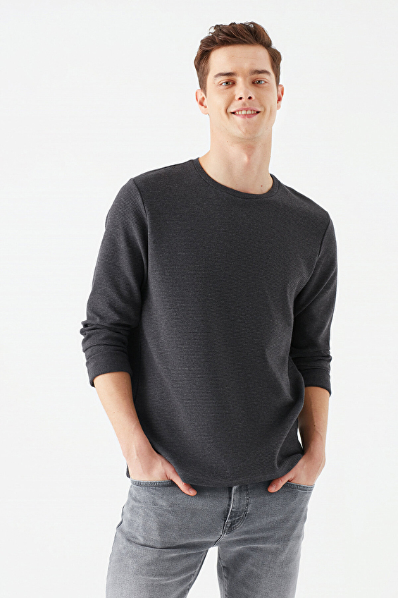 Mavi Erkek Sweatshirt 064622 26834 Antrasit Mavi Erkek Sweatshirt 064622 26834 Antrasit