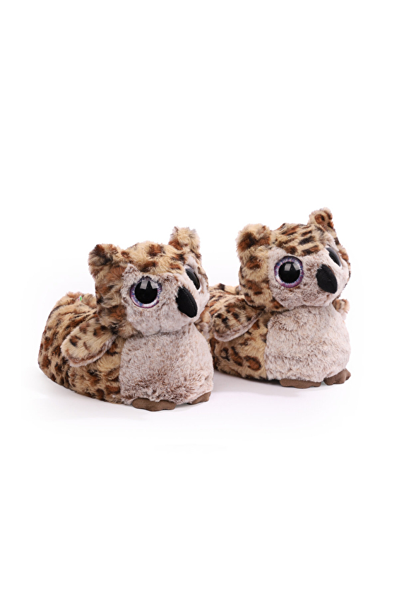 Twigy Kadın Baykuş Panduf GG0565 Kahverengi Twigy Kadın Baykuş Panduf GG0565 Kahverengi