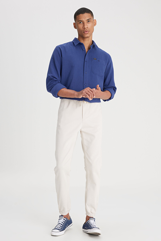 Lee Erkek Jogger Pantolon LM04009013 Bej Lee Erkek Jogger Pantolon LM04009013 Bej