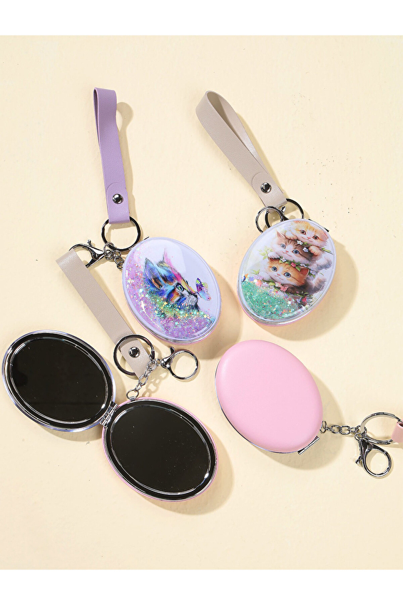 Dubai Çift Taraflı Cep Aynası H-91