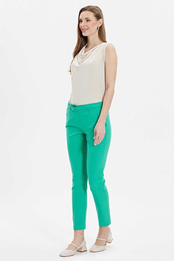 Selen Kadın Pantolon 24YSL5140 Yeşil Selen Kadın Pantolon 24YSL5140 Yeşil