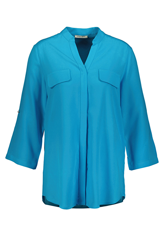 Selen Kadın Bluz 24YSL8889 Mavi Selen Kadın Bluz 24YSL8889 Mavi