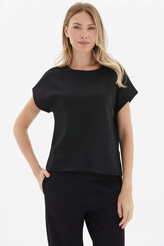 Selen Kadın Bluz 24KSL8951 Siyah Selen Kadın Bluz 24KSL8951 Siyah