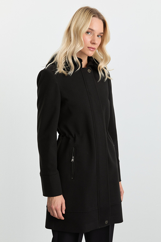 Selen Kadın Kaban 25KSL9505 Siyah Selen Kadın Kaban 25KSL9505 Siyah