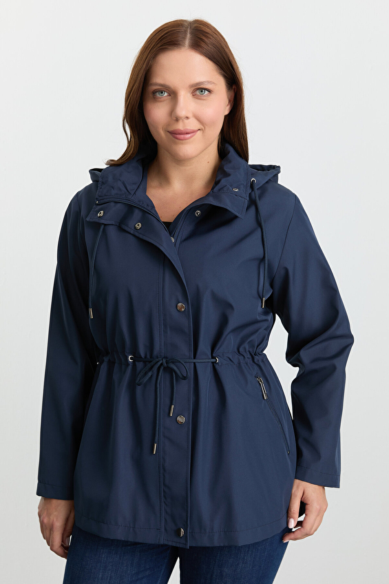 Selen Kadın Trençkot 25KSL9508 Lacivert Selen Kadın Trençkot 25KSL9508 Lacivert