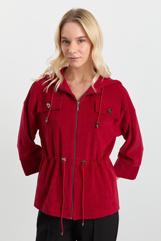 Selen Kadın Ceket 25KSL1536 Kırmızı Selen Kadın Ceket 25KSL1536 Kırmızı