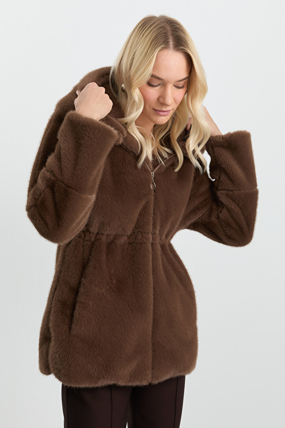 Selen Kadın Kaban 25KSL9514 Kahve Selen Kadın Kaban 25KSL9514 Kahve