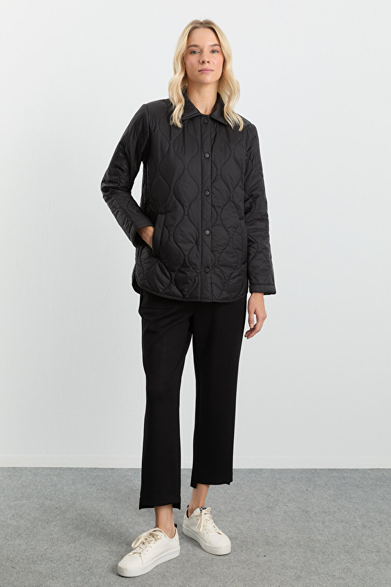 Selen Kadın Mont 25KSL6150 Siyah Selen Kadın Mont 25KSL6150 Siyah