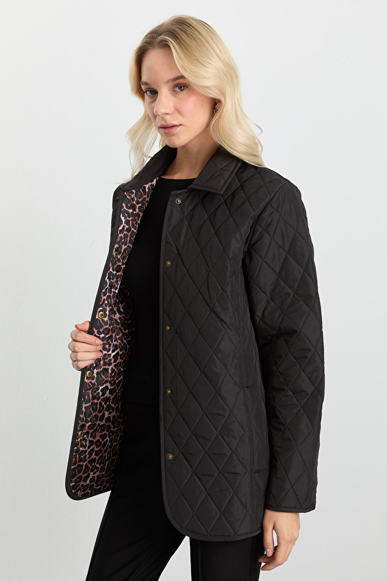 Selen Kadın Mont 25KSL6151 Siyah Selen Kadın Mont 25KSL6151 Siyah