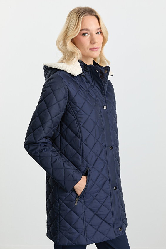 Selen Kadın Mont 25KSL6152 Lacivert Selen Kadın Mont 25KSL6152 Lacivert