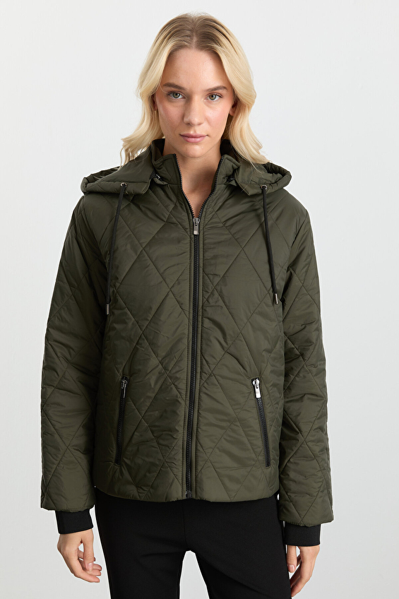 Selen Kadın Mont 25KSL6153 Haki Selen Kadın Mont 25KSL6153 Haki