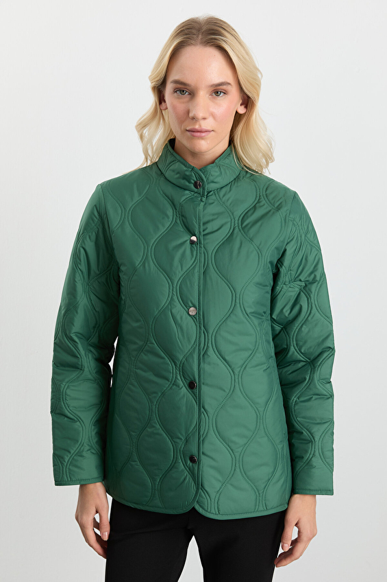 Selen Kadın Mont 25KSL6154 Yeşil Selen Kadın Mont 25KSL6154 Yeşil