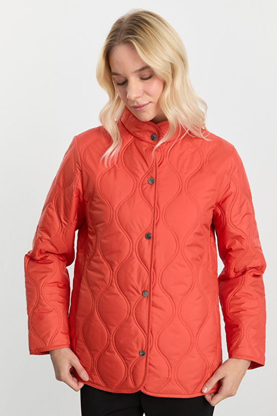 Selen Kadın Mont 25KSL6154 Kiremit Selen Kadın Mont 25KSL6154 Kiremit