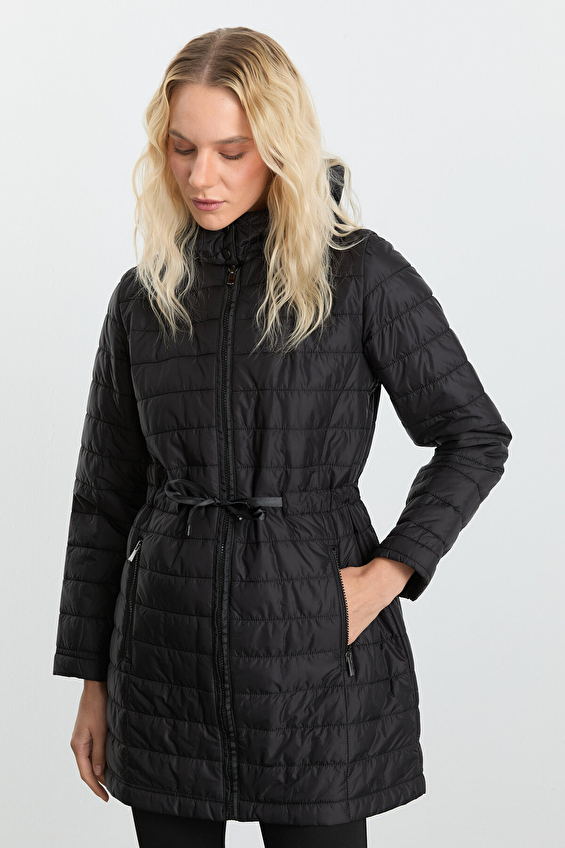 Selen Kadın Mont 25KSL6155 Siyah Selen Kadın Mont 25KSL6155 Siyah