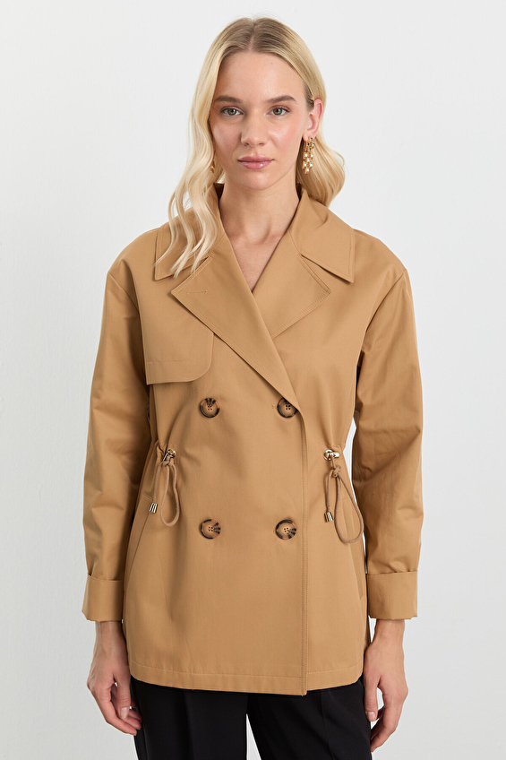 Selen Kadın Trençkot 25KSL9520 Camel Selen Kadın Trençkot 25KSL9520 Camel