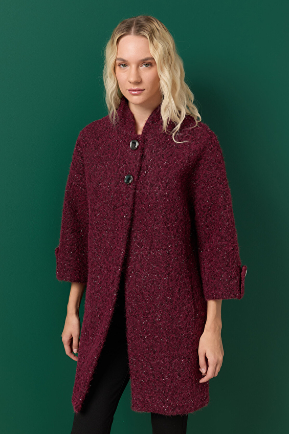 Selen Kadın Kaban 25KSL9525 Bordo Selen Kadın Kaban 25KSL9525 Bordo