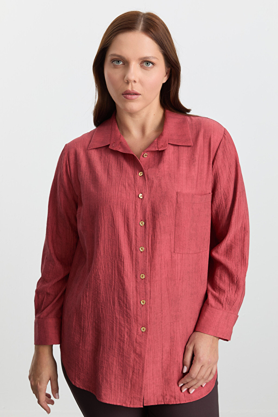 Selen Kadın Bluz 25KSL8206 Mercan Selen Kadın Bluz 25KSL8206 Mercan