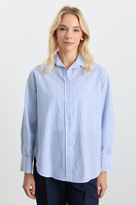 Selen Kadın Bluz 25KSL8207 Mavi Selen Kadın Bluz 25KSL8207 Mavi