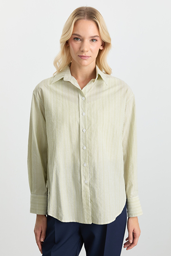 Selen Kadın Bluz 25KSL8207 Yeşil Selen Kadın Bluz 25KSL8207 Yeşil