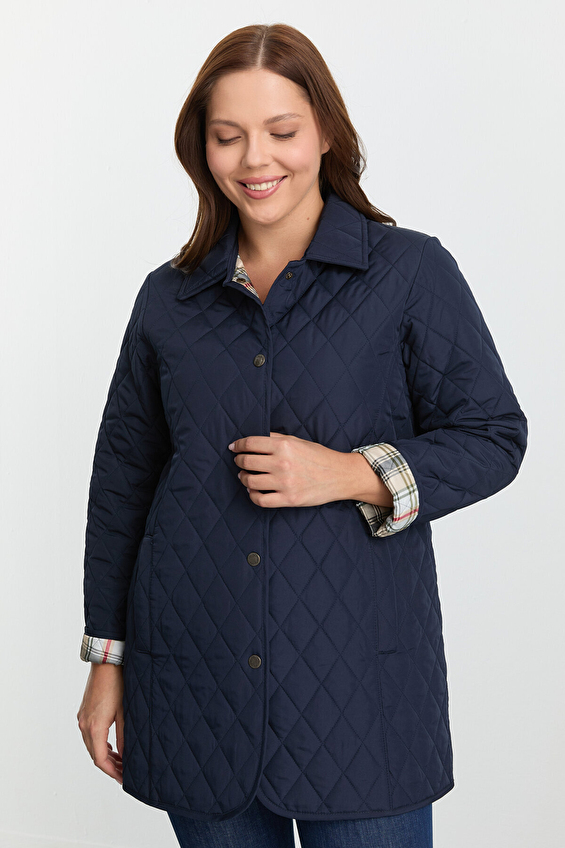 Selen Kadın Mont 25KSL6156 Lacivert Selen Kadın Mont 25KSL6156 Lacivert