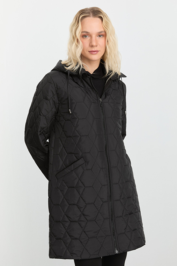 Selen Kadın Mont 25KSL6158 Siyah Selen Kadın Mont 25KSL6158 Siyah