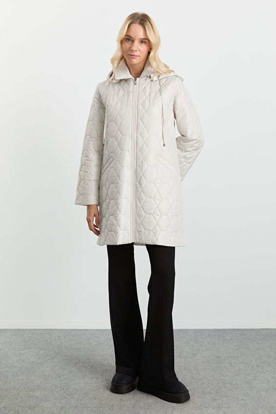 Selen Kadın Mont 25KSL6158 Taş Selen Kadın Mont 25KSL6158 Taş