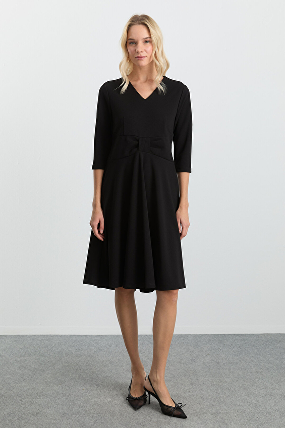 Selen Kadın Elbise 25KSL7709 Siyah Selen Kadın Elbise 25KSL7709 Siyah