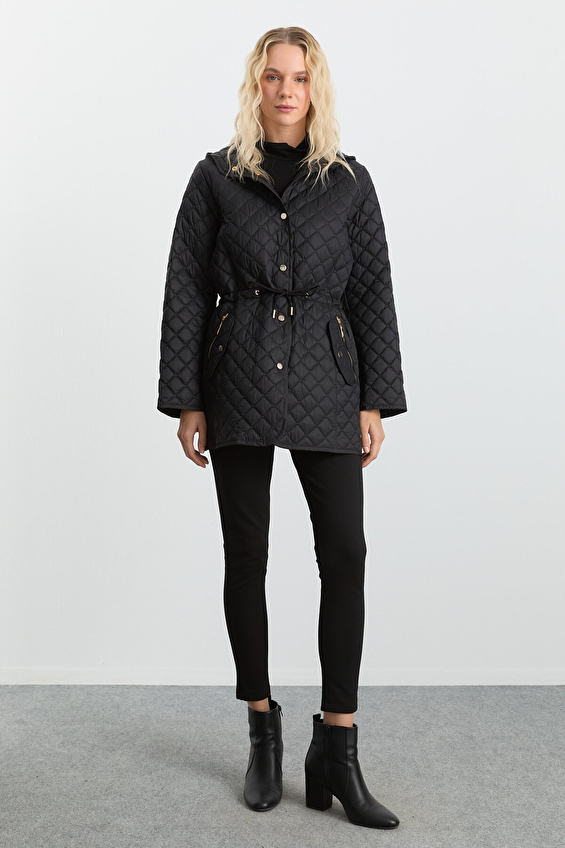 Selen Kadın Mont 25KSL6160 Siyah Selen Kadın Mont 25KSL6160 Siyah